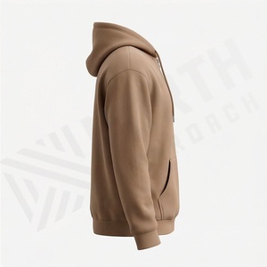 เสื้อฮู้ดดี้โอเวอร์ไซส์ผ้าฝ้ายพิมพ์ลายตามสั่ง เป็นมิตรกับสิ่งแวดล้อม สไตล์สตรีทแวร์  ย้อมสีพื้น  พร้อมตัวเลือกงานปัก  รับผลิตตามแบรนด์  ปรับแต่งได้ - Product Image 3