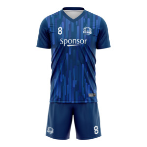 ชุดฟุตบอลคอกลมผู้ชาย คุณภาพสูง 100% โพลีเอสเตอร์ ระบายอากาศได้ดี น้ำหนักเบา ปรับแต่งได้ สไตล์ใหม่ ขายส่ง ราคาพิเศษ - Product Image 3