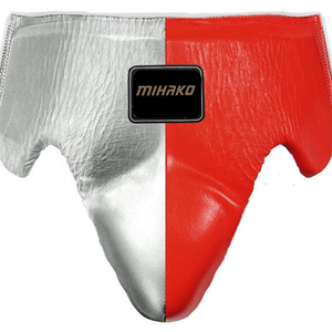 อุปกรณ์ป้องกันขาหนีบหนังป้องกันเหงื่อสำหรับผู้ชายอุปกรณ์ชกมวยศิลปะการต่อสู้ - Product Image 3