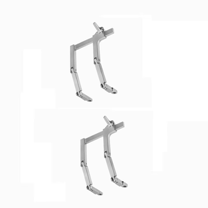 เครื่องถ่างเนื้อผ่าตัดแบบสองบานพับคุณภาพสูง ขนาด 102 มม. ความยาว 209 มม. อุปกรณ์ผ่าตัดที่จำเป็น - Product Image 1