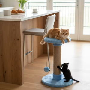 ที่ขูดแมวอะมิสตาสีฟ้าคุณภาพสูงสำหรับแมวทุกสายพันธุ์และทุกขนาด - Product Image 3