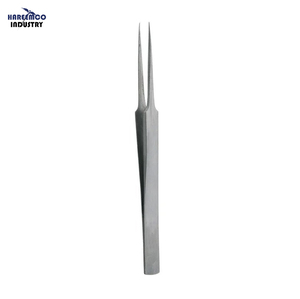 Pinzas Curvas Antiestáticas de Acero Inoxidable de Alta Precisión para Extensiones de Pestañas, Herramienta de Recogida HAREEMCO INDUSTRY HI-1606 - Product Image 1