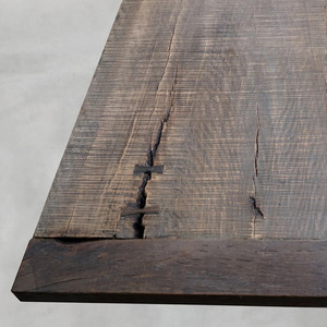 Table à manger en bois de qualité supérieure, mobilier de salle à manger contemporain, table à manger personnalisable pour la décoration de la maison, hôtel, restaurant - Product Image 4