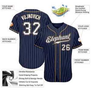 Fabriqué en usine prix de gros chemises de baseball/maillot de baseball personnalisé/uniforme de baseball pour l'équipe porter - Product Image 3