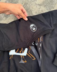 Camiseta informal de algodón 100% para hombre, camiseta transpirable de secado rápido de gran tamaño, manga larga, logotipo frontal, estampado Dtf, nueva camiseta sostenible - Product Image 6