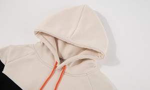 Sweat à capuche d'hiver pour homme, design personnalisé OEM, faible MOQ, meilleur prix, couleur unie - Product Image 4