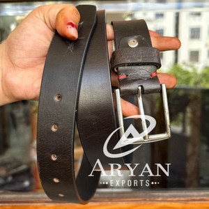 Nuevo elegante e informal hecho a mano de cuero genuino Real cinturón clásico para hombres personalizado grano completo desgastado cinturón de cuero Real para hombres - Product Image 1