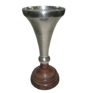 Candelero de lujo con forma de hoja lisa, juego de pilares de dos piezas, candelero decorativo único para uso en restaurante y Hotel en casa - Product Image 6