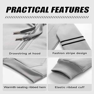 เสื้อฮู้ดสำหรับผู้ชายดีไซน์ตามสั่งผลิตจากปากีสถาน - Product Image 5