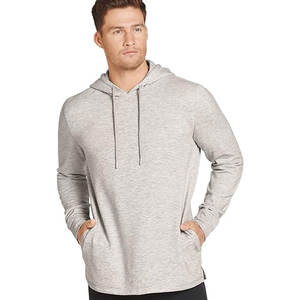 À la mode 600 gsm pull à capuche hommes lourd hiver Style haute qualité pas cher prix bas quantité minimale de commande personnalisé pull à capuche sweat - Product Image 3