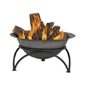 Brasero de Hierro de Diseño Fantástico en Color Negro con Brasero Redondo de Buena Calidad para Exteriores del Mejor Exportador de la India - Product Image 2