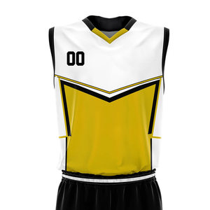 ชุดบาสเก็ตบอลราคาแข่งขันได้ ปริมาณสั่งซื้อขั้นต่ำน้อย ระบายอากาศได้ดี สวมใส่สบาย ออกแบบลายแบบซับลิเมชั่นตามสั่ง - Product Image 4