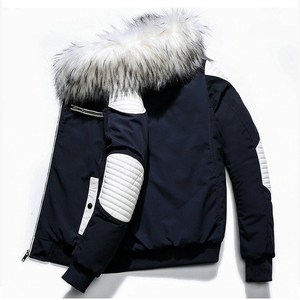 <b>Waterproof</b> Breathable Puffer <b>Jacket</b> for Men <b>Winter</b> Windbreaker with Zipper Closure and Custom Logo - Product Image 5