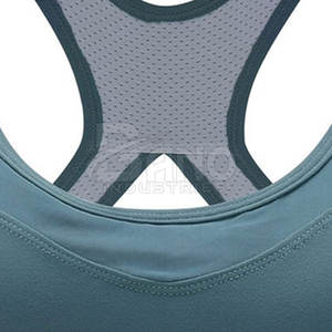 Sujetador Deportivo de Alta Calidad al por Mayor, Talla Grande, Ligero, Transpirable, de Secado Rápido, Spandex/Poliéster, Ropa Deportiva para Mujer, Personalizado - Product Image 6