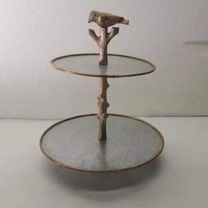 Customised Round Marble/ Wood /Metal Cake Pedestal <b>Display</b> Stand For Birthday Wedding Decor Cake Serving Platter & Cake Server - Product Image 3