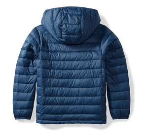Chaqueta Acolchada de Invierno para Hombre, con Capucha, Cuello Alto, Estilo Urbano, 100% Poliéster, Relleno de Algodón, Cierre Frontal con Cremallera - Product Image 4
