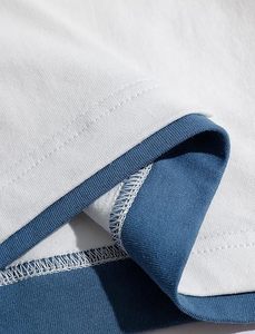 ผู้ผลิตเสื้อผ้าสตรีทแวร์ เสื้อยืดทรงบ็อกซี่ ฟิตโอเวอร์ไซส์ ผ้าฝ้าย 100% เสื้อยืดเปล่าสำหรับผู้ชาย เสื้อยืดลายกราฟิก - Product Image 4