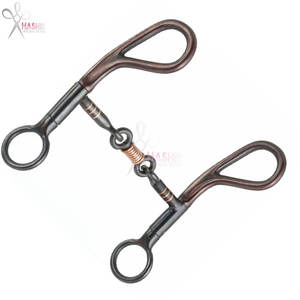 Bocado de Anillo de Alta Calidad para Caballo, Acero Inoxidable Duradero, Boquilla de 5 Pulgadas, Entrenamiento de Equitación, Control Ligero - Product Image 4