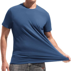 Gran oferta de camisetas para hombre de secado rápido y suave 100% algodón diseño único con servicio OEM ODM calidad premium al mejor precio - Product Image 1