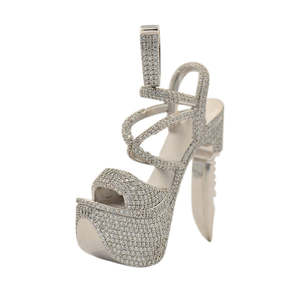 Colgante Personalizado con Diamantes de Moissanita Estilo Hip Hop, Chapado en Oro y Rodio sobre Plata de Ley, con Nombre y Letras - Product Image 5