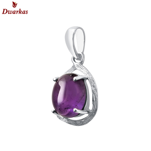 Collier pendentif en argent sterling 925 avec pierre de préhnite texturée, bijoux de mode, vente en gros du fabricant, stock disponible. - Product Image 4
