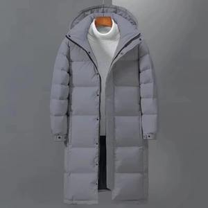 Nueva moda Otoño Invierno hombres Casual abajo Puffer chaqueta abrigos Stand Collar Zip grueso cálido Puffer chaqueta - Product Image 1