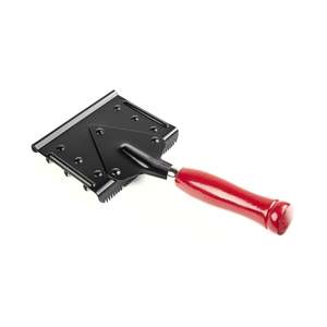 Peigne au curry de meilleure qualité avec brosse homme et queue intégrée avec manche en bois Instruments vétérinaires - Product Image 4