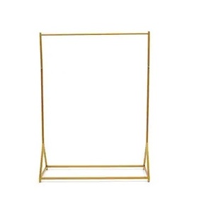 Soporte de Bienvenida Cuadrado de Metal Dorado de Calidad Lujosa, Autoadhesivo, para Decoración de Hoteles, Restaurantes y Bodas - Product Image 1