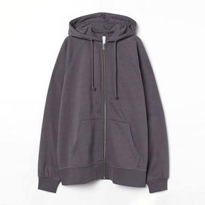 Sweat-shirts à capuche pour femmes avec fermeture éclair intégrale, col rond, en coton, style coréen, personnalisables, bon marché, de haute qualité, tendance, amples, MS-SS-1091 - Product Image 5