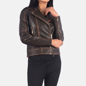 Chaqueta de Invierno 2023 de Alta Calidad para Mujer, en Piel de Oveja y Cuero PU, Impermeable, Ecológica, Transpirable, Moderna y con Acabado de Primera Calidad - Product Image 1