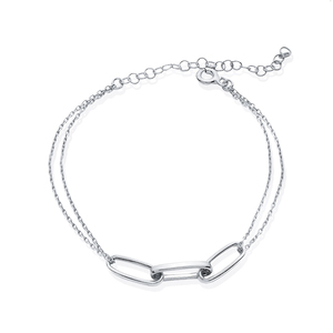 Elegante cadena diseño turco plata esterlina encanto Bracelet925 esterlina venta al por mayor hecho a mano Turquía joyería fina - Product Image 5