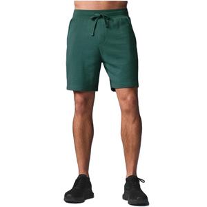 Custom Men's Summer Cotton Sweat <b>Shorts</b> Casual Knitted Plain Fleece Jogger Solid Pattern <b>Decoration</b> Mid Eco-Friendly Plain Dyed - Product Image 3