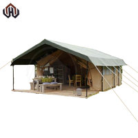 Tenda Kemah Bingkai Kualitas Tinggi untuk Aktivitas Luar Ruangan Tenda Safari Ukuran Kustom