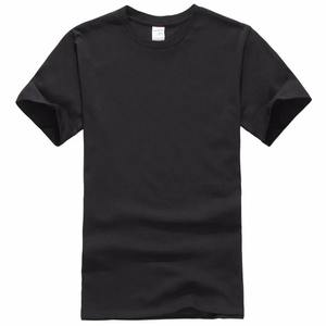 T-shirts d'été 100% coton pour hommes, décontractés, manches courtes, coton uni, col rond, t-shirts doux, basiques, t-shirts amples pour hommes - Product Image 1