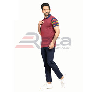 Conception personnalisée OEM, polos à manches courtes pour hommes, vêtements décontractés, polos confortables et à la mode pour adultes - Product Image 3