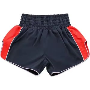 Venta al por mayor de pantalones cortos de Muay Thai Pakistán Venta caliente logotipo personalizado Muay Thai pantalones cortos de boxeo para los hombres - Product Image 3