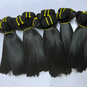 Extensiones de cabello humano al por mayor de color natural sin procesar de pelo crudo liso de hueso vietnamita de Hairvietnam - Product Image 4