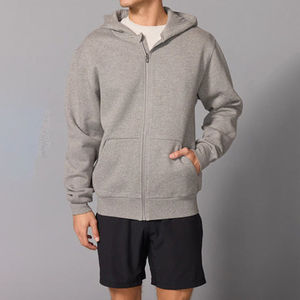 เสื้อฮู้ดมีซิปสำหรับผู้ชายผ้าฟลีซนุ่มอบอุ่นแขนยาวลำลองฤดูหนาวกลางแจ้งแนวสตรีทสวมใส่ได้ทุกวันสไตล์ใส่สบาย - Product Image 4