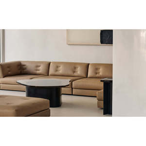 Rene Handmade Minimalist Metal and <b>Marble</b> <b>Coffee</b> <b>Table</b> Durable Living Room Furniture <b>Set</b> - Product Image 3