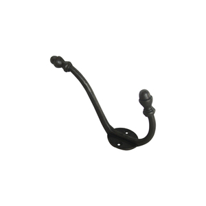 Simple Design Wall Mounted <b>Hook</b> Black Color Super Selling Finest Quality Iron Coat <b>Hook</b> Use for Office Handcrafted One Piece - Product Image 4