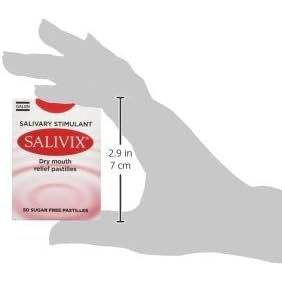 ซาลิวิกซ์ 50 ชิ้น ยาอมแก้ปากแห้ง ผลิตภัณฑ์ดูแลสุขภาพช่องปากอเนกประสงค์ - Product Image 4