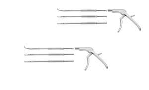 Poinçon de foraminotomie à 360 degrés avec tige interchangeable et éjecteur, plaque de fixation fine, angle de 40 degrés, 180 mm, 200 mm, 230 mm, 250 mm - Product Image 2