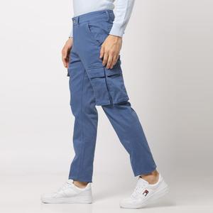 Pantalones Cargo de lona de algodón 100% para hombre, superventas, de alta calidad, informales, planos, personalizados, diseño medio, precio barato, venta al por mayor - Product Image 3