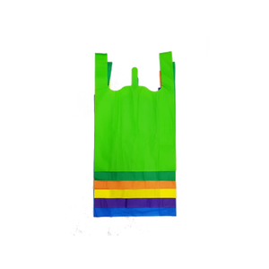 Bolsa de Tela de Algodón Ecológica para Uso Diario, 60x40 cm, Tamaño Mediano, Asa Larga, Tela de Polipropileno, Impresión por Transferencia de Calor con Patrón de Letras, para Compras y Regalos - Product Image 2