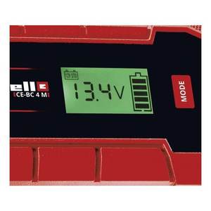 Cargador de Batería de Coche Automático Einhell CE-BC 4 M 12V para AGM/Pb 3-120 Ah, También para Motocicletas - Product Image 3