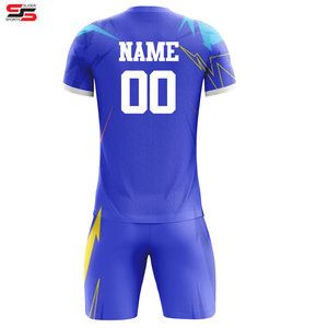 ชุดฟุตบอลแบบปรับแต่งได้ชุดยูนิฟอร์มฟุตบอลระเหิดแห้งเร็วผ้าโพลีเอสเตอร์100% ฤดูใบไม้ร่วงสำหรับฤดูร้อน - Product Image 4