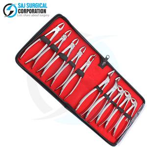 Kit de 10 pinces essentielles pour cabinet dentaire, design personnalisé, instruments en acier inoxydable certifiés CE, homologués CE - Product Image 1