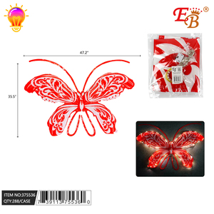 35.5\"X47.2\" <b>Butterfly</b> Wall Lamp with <b>Light</b> 288PCS/Carton - Product Image 1