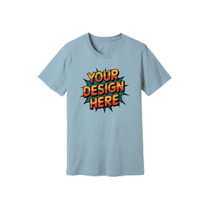 T-shirt col rond 60% coton/40% polyester pour homme sérigraphie personnalisée anti-odeur pré-rétréci coupe régulière livraison express - Product Image 2