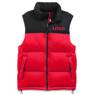 Chaleco Deportivo de Invierno para Hombre, Informal, de Lona, sin Mangas, de Calidad Única, con Cuello Alto, Transpirable, Estilo Burbuja - Product Image 6